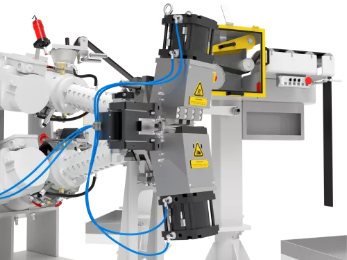 Apex extruder - detail