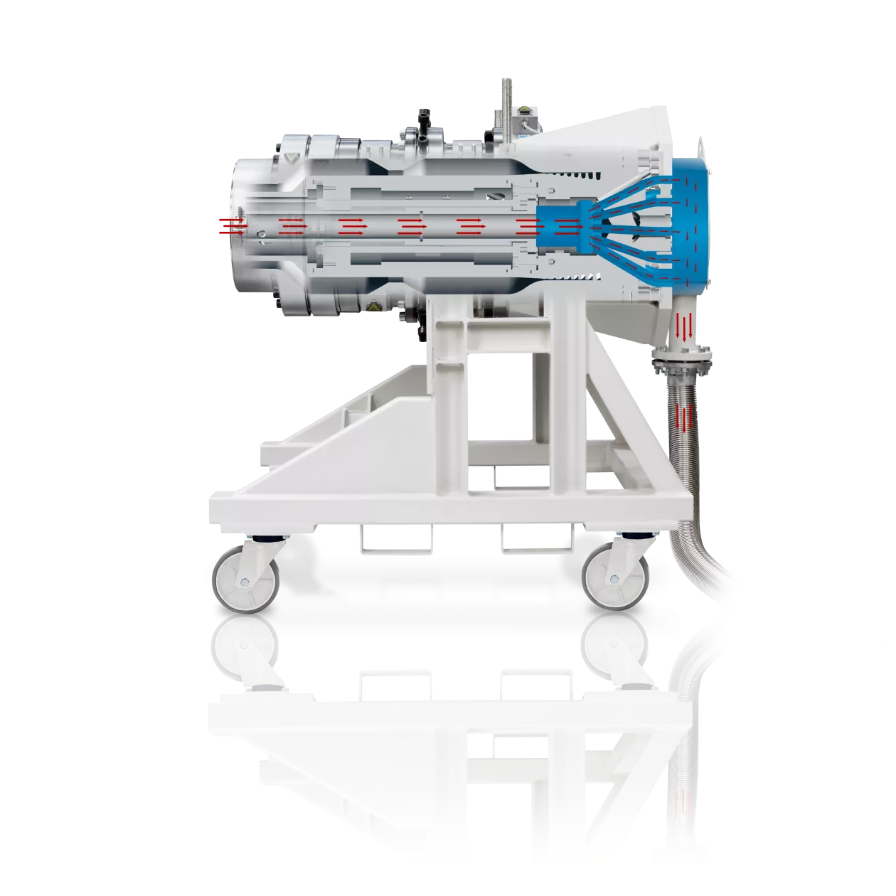 Pipe internal cooling - IPC