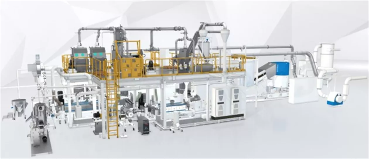 KraussMaffei Extruders - Recycling solutions